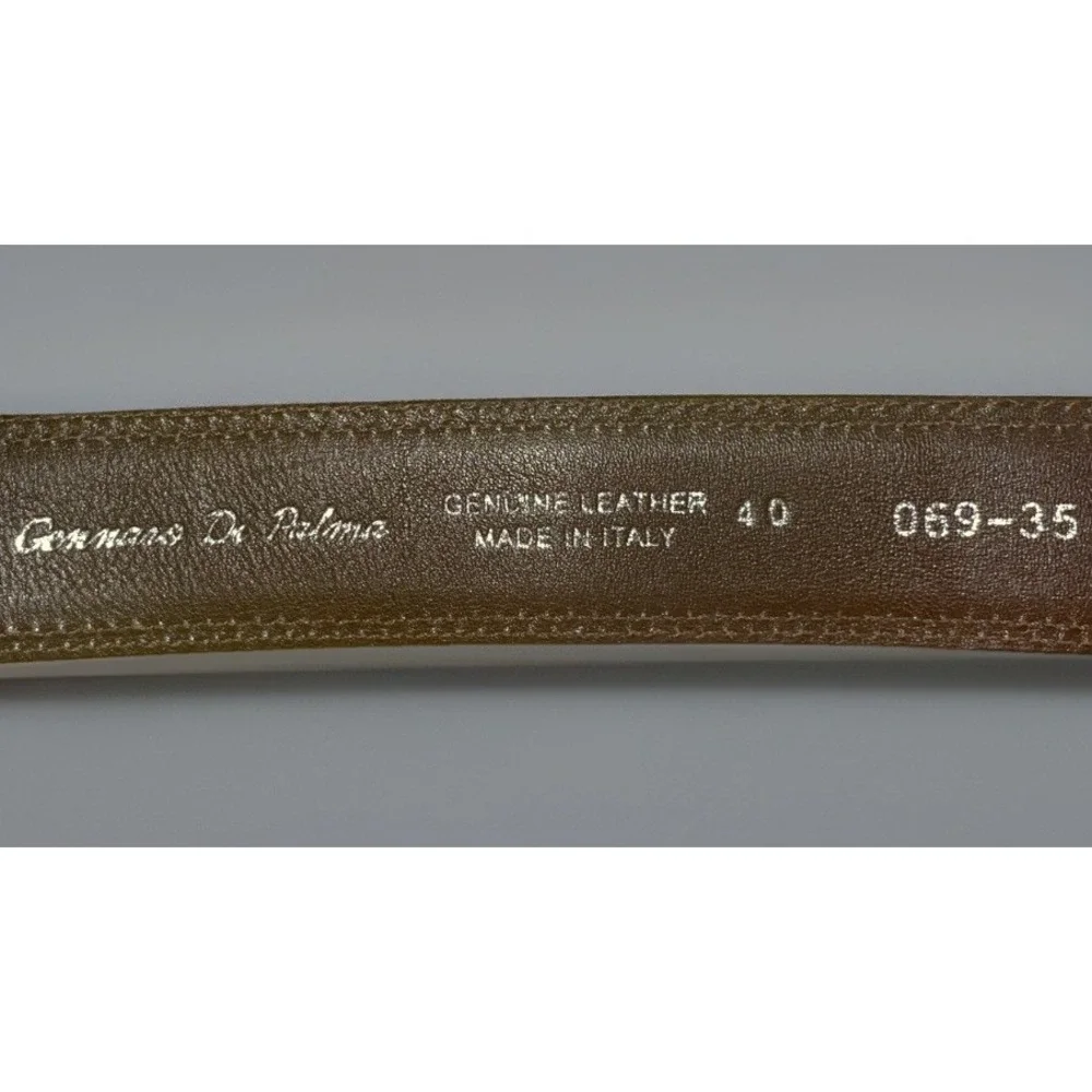 Gennaro Di Palma✨Mens Belt Size 40 Soft Genuine Leather Made in Italy‎